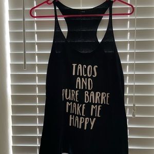 Pure Barre Taco tank